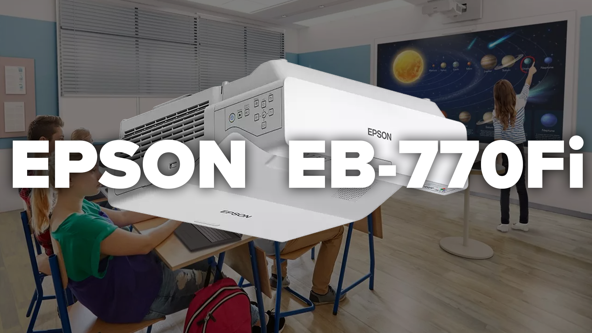 EPSON EB-770Fi | Projektor o ultrakrótkim rzucie